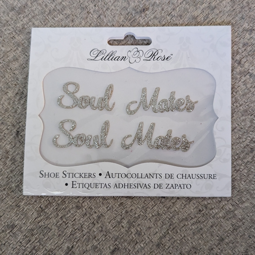 Soul mates shoe stickers